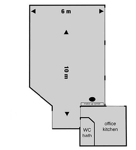 Plan du studio